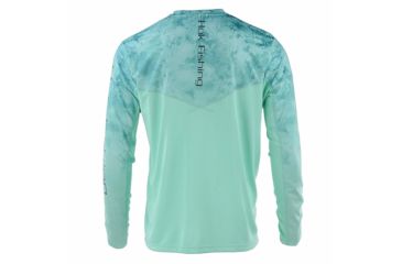 Image of HUK Performance Fishing Icon Camo 1/4 Zip Tops - Men's, Shallows, 2XL, H1200147-365-XXL