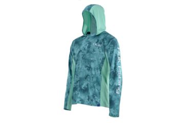 Image of HUK Performance Fishing Icon X Camo Hoodie - Men's, Shallows, Small, H1200153-365-S