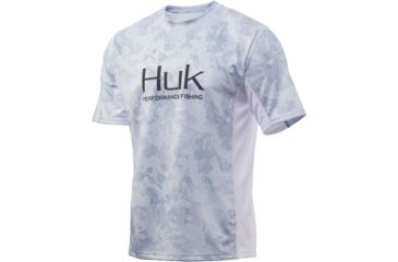 Image of HUK Performance Fishing Icon Camo Short Sleeve Tee - Mens, Kenai, Large, H1200149-453-L