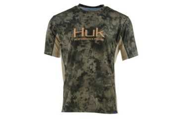 Image of HUK Performance Fishing Icon Camo SS Tops, Short Sleeve - Mens, Southern Tier, 2XL, H1200149-385-XXL