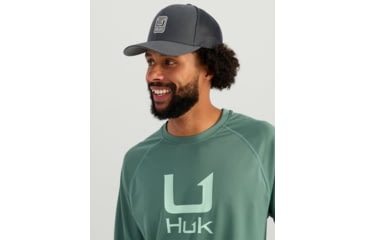 Image of HUK Performance Fishing Icon LS Crew Shirt - Mens, North Atlantic, Small, H1200573-365-S