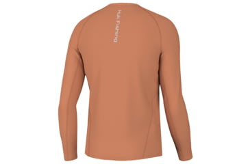 Image of HUK Performance Fishing Icon LS Crew Shirt - Mens, Sunburn, XL, H1200573-216-XL