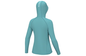 Image of HUK Performance Fishing Icon LS Hoodie - Womens, Marine Blue, XL, H6120170-372-XL