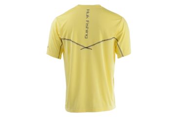 Image of HUK Performance Fishing Icon SS Tops, Short Sleeve - Mens, Butter, 2XL, H1200137-745-XXL