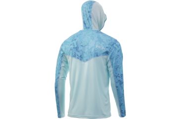 Image of HUK Performance Fishing Icon X Camo Hoodie - Mens, Boca Grande, Large, H1200153-446-L