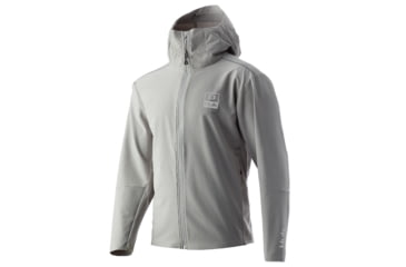 Image of HUK Performance Fishing Icon X Light Weight Jacket - Men's, Grey, Extra Large, H4000084-020-XL