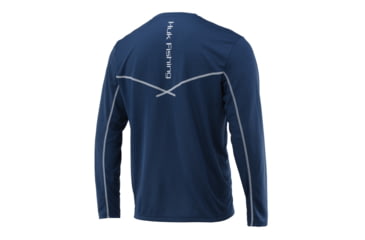 Image of HUK Performance Fishing Icon X Long Sleeve - Mens, Sargasso Sea, Medium, H1200138-409-M