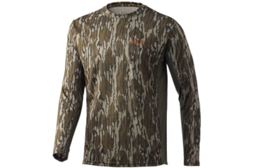 Image of HUK Performance Fishing Icon X Long-Sleeve Shirt - Mens, Extra Large, MO Bottomland, H1200453-922-XL