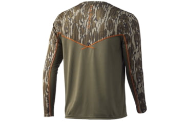 Image of HUK Performance Fishing Icon X Mossy Oak Bottomland Long Sleeve - Mens, Mo Bottomland, 3XL, H1200453-922-XXXL