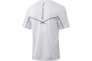 Image of HUK Performance Fishing Icon X Short Sleeve Tee - Mens, White, Small, H1200267-100-S