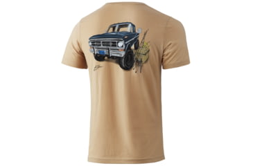 Image of HUK Performance Fishing KC 250 Style Tee - Mens, Tan Heather, Extra Large, H1000312-274-XL