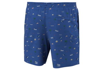 Image of HUK Performance Fishing KC Fish Beach Freedom Pursuit Volley Short - Mens, Set Sail, 2XL, H2000214-489-XXL