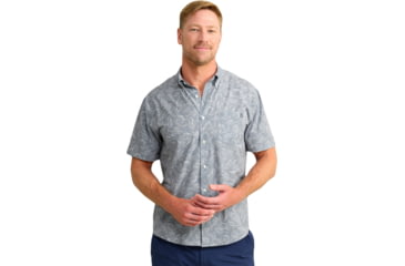 Image of HUK Performance Fishing KC Fish Chaos Kona Shirt - Mens, Night Owl, 3XL, H1500196-016-XXXL