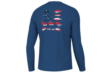 Image of HUK Performance Fishing KC Flag Fish Pursuit - Mens, Set Sail, L, H1200512-489-L