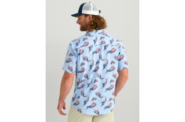 Image of HUK Performance Fishing KC Kona Button-Down Shirt - Mens, Windsurfer, Large, H1500192-454-L