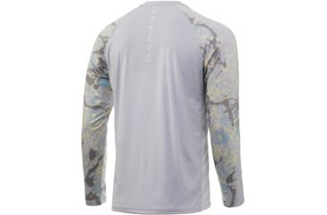 Image of HUK Performance Fishing Kryptek Double Header Long Sleeve T-Shirt - Mens, Kryptek Obskura Sundarban, Large, H1200248-965-L