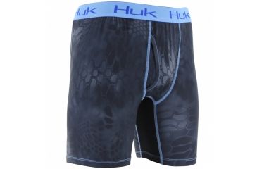 Image of HUK Performance Fishing Kryptek Mens Performance BXR Jock Shorts, Kryptek Typhon, H5000008TYNXXXL