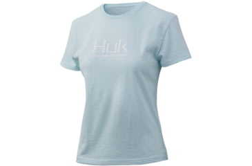 Image of HUK Performance Fishing Logo Crew Tee - Womens, Seafoam, Small, H6100045-350-S