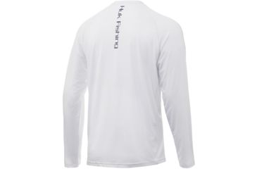 Image of HUK Performance Fishing Mahi Badge Pursuit Graphic T-Shirt - Mens, White, Medium, H1200243-100-M
