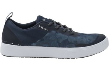 Image of HUK Performance Fishing Mahi Lace-up Casual Shoes - Mens, Pei/White, 13, H8015200-467-13