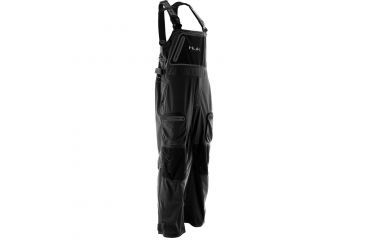 Image of HUK Performance Fishing Men's NXTLVL All Weather Bib, Black, Large H4000008-001-L