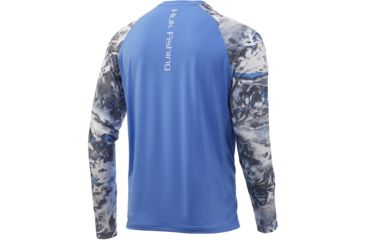 Image of HUK Performance Fishing Mossy Oak Double Header Long Sleeve Graphic T-Shirt - Mens, Mossy Oak Hydro Standards, 2XL, H1200229-929-XXL