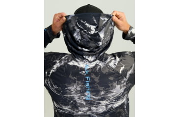 Image of HUK Performance Fishing Mossy Oak Pursuit Hoodie - Mens, Moe Sw Midnight, Medium, H1200611-979-M