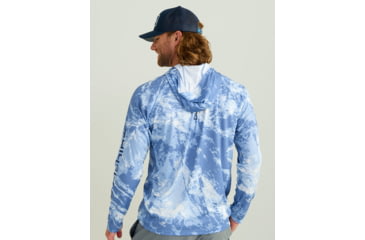 Image of HUK Performance Fishing Mossy Oak Pursuit Performance Hoodie - Mens, Moe Sw Spndrift, Small, H1200611-945-S