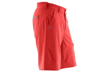 Image of HUK Performance Fishing Next Level Shorts - Mens, Coral, Large, Inseam 10.5 in, H2000011-630-L
