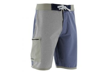 Image of HUK Performance Fishing Piped Mens Heather Boardshorts, Heather Navy, 40, H2000029HNV40