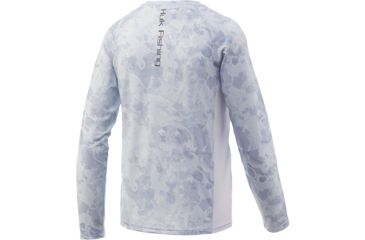 Image of HUK Performance Fishing Pursuit Camo Vented Long Sleeve Tee - Youth, Kenai, Extra Large, H7120017-453-YXL