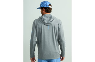 Image of HUK Performance Fishing Pursuit Hoodie Heather - Mens, Heather Black, Medium, H1200486-003-M