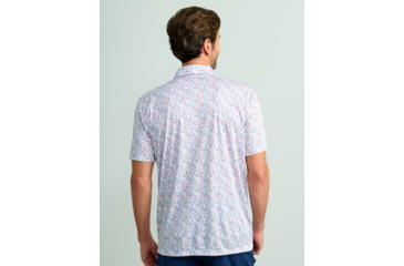 Image of HUK Performance Fishing Pursuit Printed Polo - Mens, Scarlet Blaze, 2XL, H1200634-621-XXL