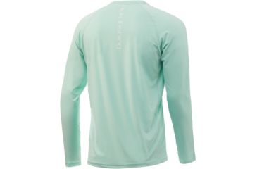 Image of HUK Performance Fishing Pursuit Vented Long Sleeve Tee - Mens, Lichen, 2XL, H1200150-333-XXL
