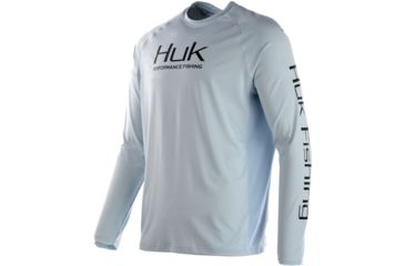 Image of HUK Performance Fishing Pursuit Vented Long Sleeve Tee - Mens, Plein Air, Extra Large, H1200150-451-XL
