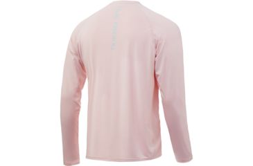 Image of HUK Performance Fishing Pursuit Vented Long Sleeve Tee - Mens, Seashell Pink, 2XL, H1200150-682-XXL