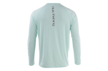Image of HUK Performance Fishing Pursuit Vented LS Tops, Long Sleeve - Mens, Sea Foam, Large, H1200150-350-L