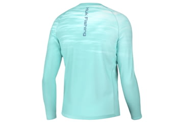 Image of HUK Performance Fishing Quiet Waters Pursuit Crew - Mens, Eggsheel Blue, 3XL, H1200612-494-XXXL