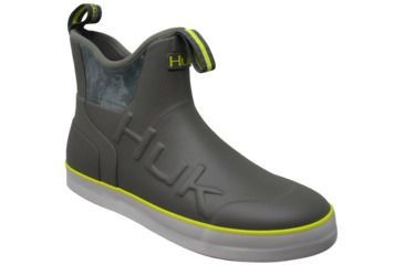 Image of HUK Performance Fishing Rogue Wave Boots, Mid - Mens, Charcoal Grey, 14, H8021001-010-14