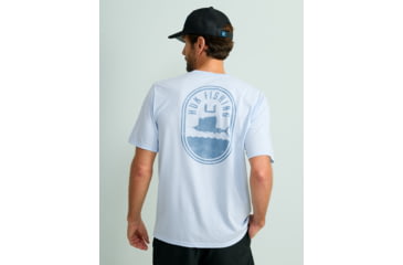 Image of HUK Performance Fishing Sail Anger Tee - Mens, Ice Water, Small, H1000522-476-S