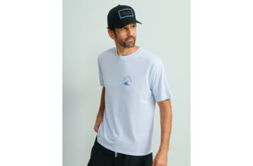 Image of HUK Performance Fishing Sail Anger Tee - Mens, Ice Water, Small, H1000522-476-S