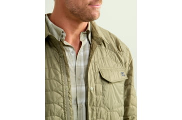 Image of HUK Performance Fishing Scale Shacket -Mens, Overland Trek, Medium, H4000152-319-M