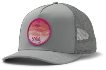 Image of HUK Performance Fishing Schooled Trucker Cap - Womens, Grey, One Size, H6300015-020-1
