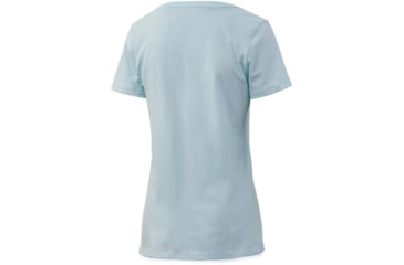 Image of HUK Performance Fishing Script V-Neck Tee - Womens, Seafoam, Extra Large, H6100039-350-XL