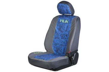 Image of HUK Performance Fishing Seat Cover Low Back, Blue/Green, C000112140199