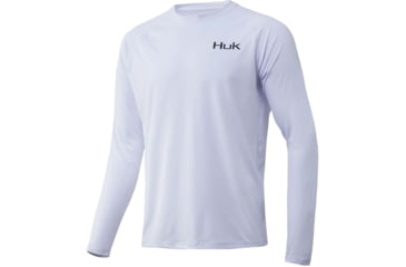 Image of HUK Performance Fishing Shield Pursuit - Mens, White, Medium, H1200310-100-M