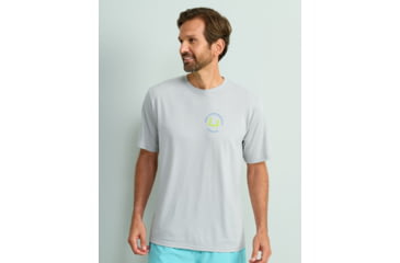Image of HUK Performance Fishing Sunset Chop Tee - Mens, Harbor Mist, Small, H1000515-034-S