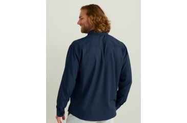 Image of HUK Performance Fishing Tide Point Long Sleeve Shirt - Mens, Naval Academy, Small, H1500172-413-S