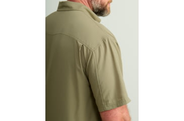 Image of HUK Performance Fishing Tide Point Short Sleeve Shirt - Mens, Overland Trek, Medium, H1500171-319-M