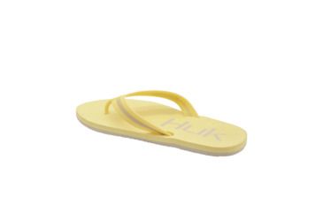 Image of HUK Performance Fishing W Flipster Sandals, Flip Flops - Womens, Butter/Khaki, 9, H8633100-745-9